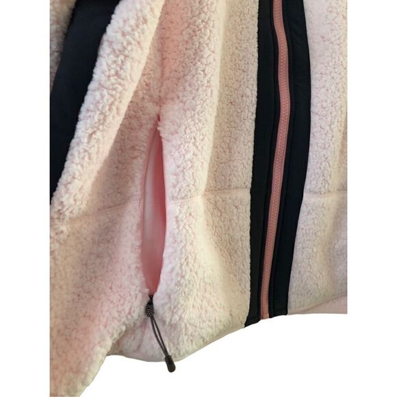 Under Armor Sherpa Women’s Pink Jacket Size Large - Picture 3 of 4